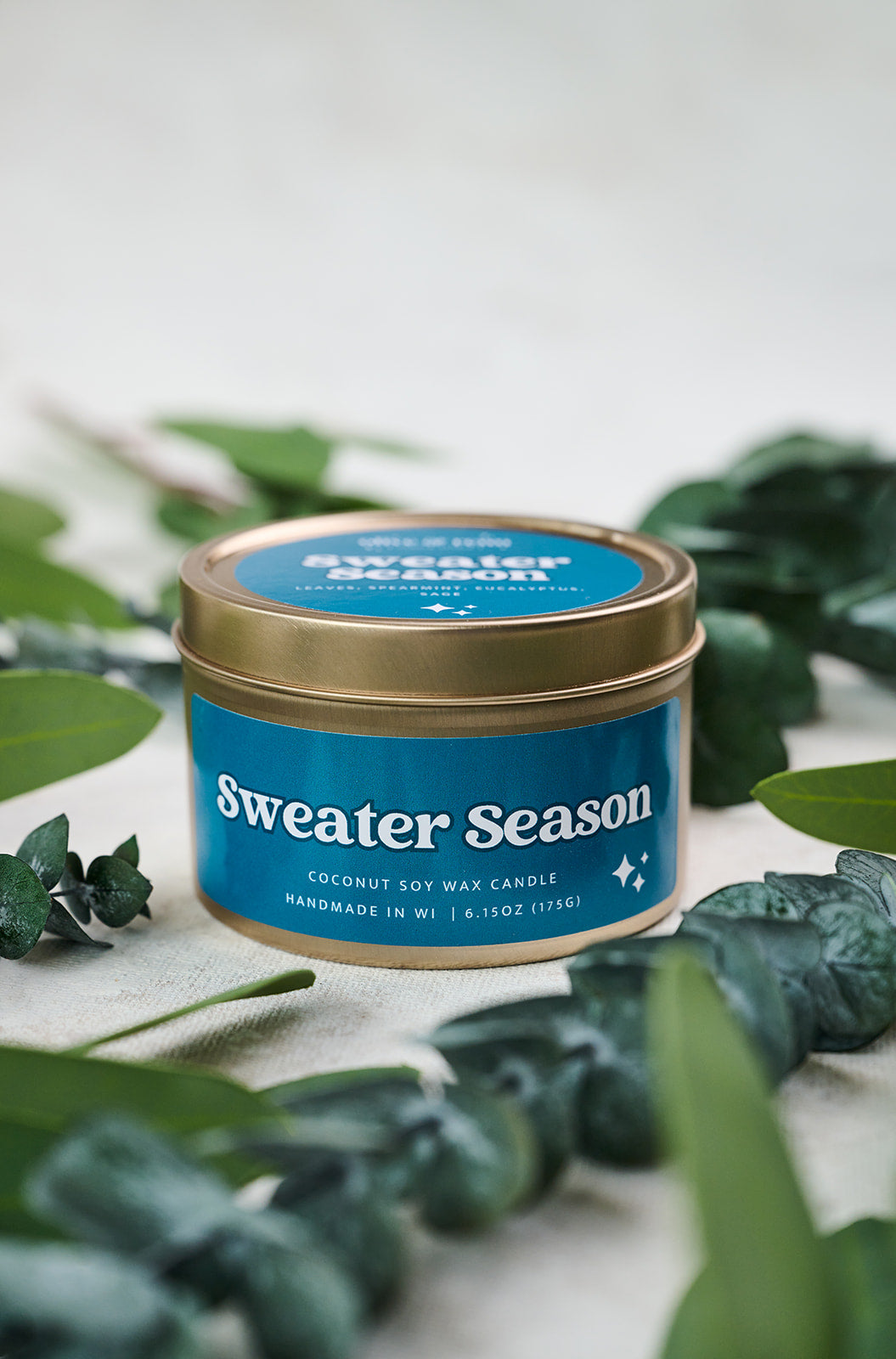 Sweater Season Wooden Wick Tin | Fall 2024